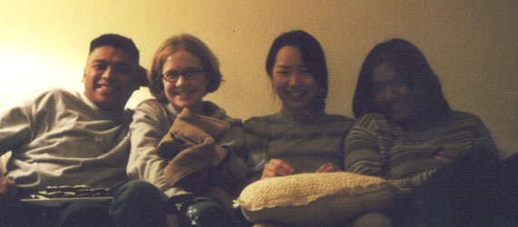 After the Christmas party at derorah's apt 2001